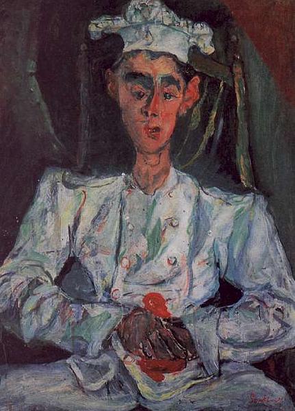 Chaim Soutine The Little Pastry Cook oil painting image